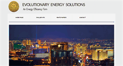 Desktop Screenshot of evolutionary-energy.com