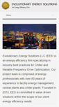 Mobile Screenshot of evolutionary-energy.com