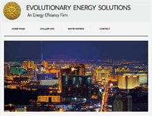 Tablet Screenshot of evolutionary-energy.com